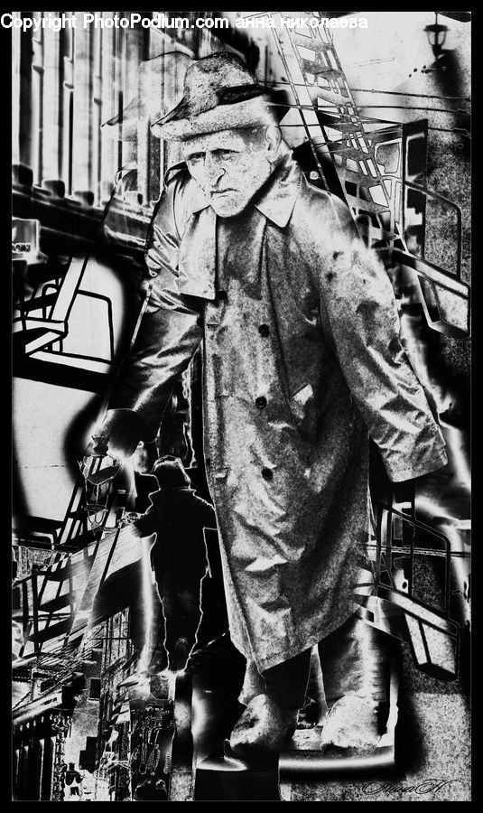 Shop, Collage, Poster, Person, Portrait, Selfie, Worker