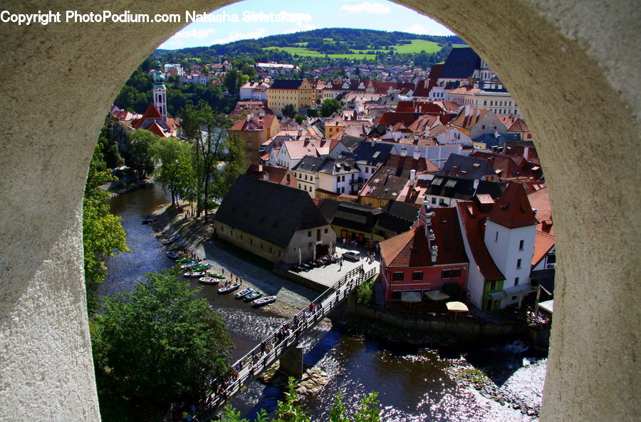 Aerial View, Canal, Outdoors, River, Water, Architecture, Bell Tower