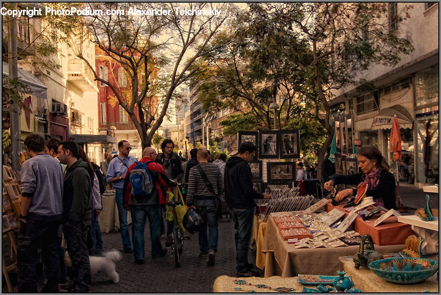 People, Person, Human, Bazaar, Market, Clothing, Overcoat