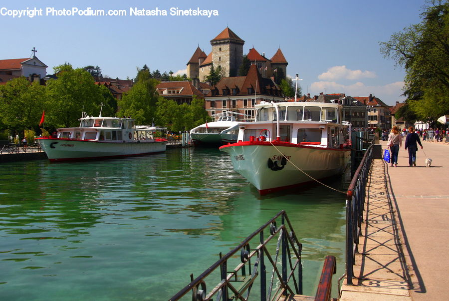 Boat, Watercraft, Canal, Outdoors, River, Water, Cruise Ship