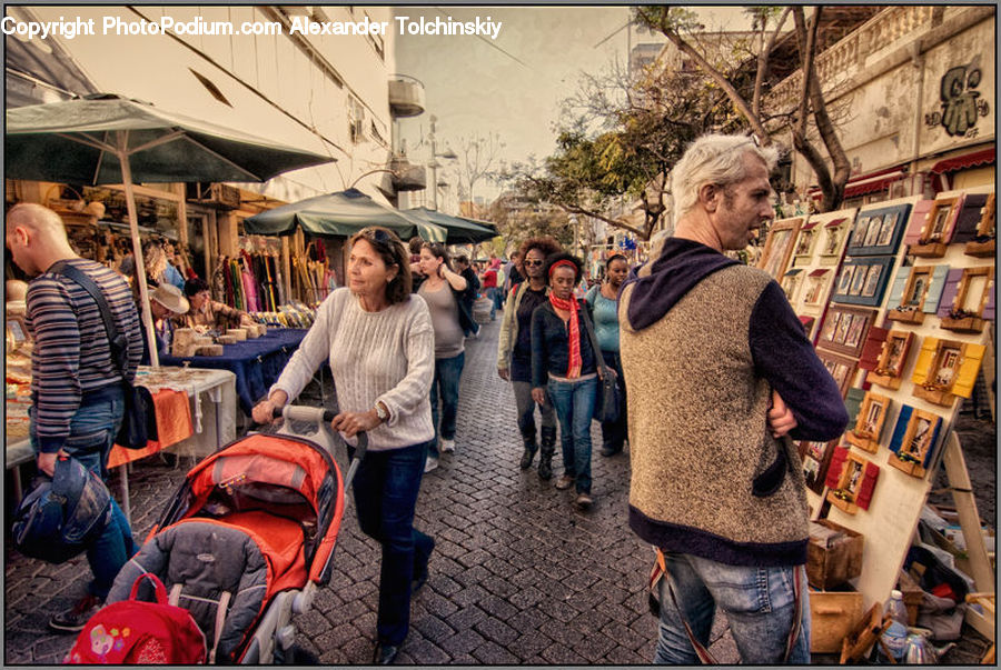 People, Person, Human, Bag, Bazaar, Market, Crowd