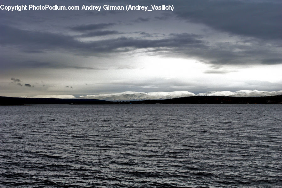 Ocean, Outdoors, Sea, Water, Cloud, Cumulus, Sky