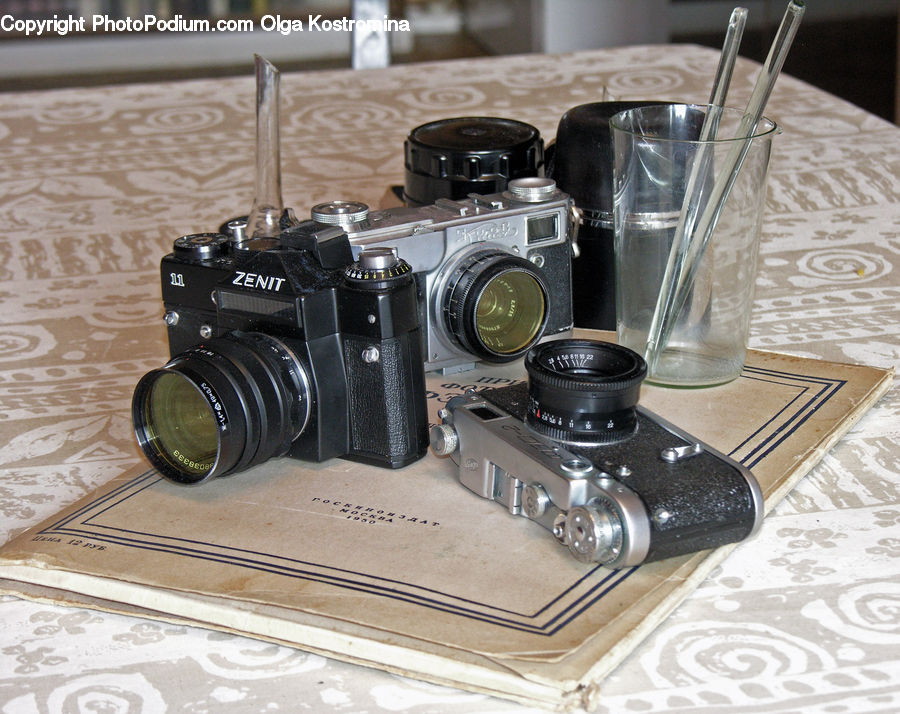 Camera, Electronics, Glass