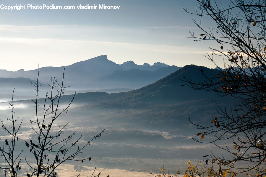 Outdoors, Plateau, Landscape, Nature, Scenery, Dawn, Dusk