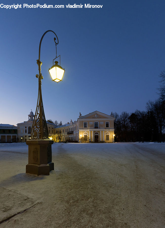 Lamp Post, Pole, Architecture, Bell Tower, Clock Tower, Tower, Dirt Road