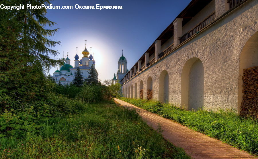 Architecture, Church, Worship, Housing, Monastery, Dome, Castle