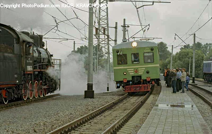 Train, Vehicle, Rail, Train Track, Streetcar, Tram, Transportation