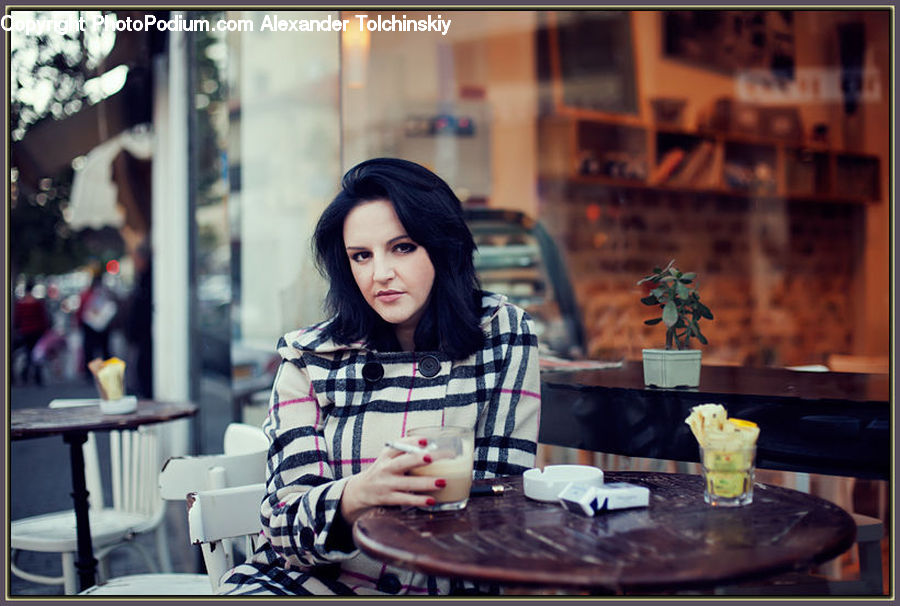 People, Person, Human, Cafe, Cafeteria, Food Court, Female