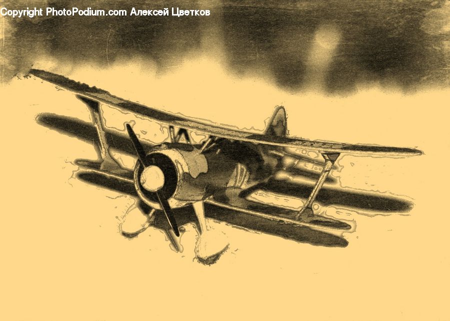 Aircraft, Airplane, Biplane