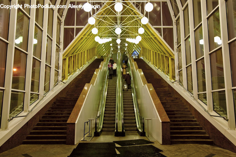 Banister, Handrail, Staircase, Building, Housing, Brick, Architecture