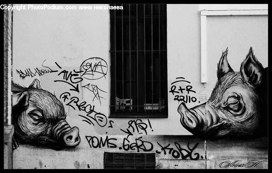 Art, Graffiti, Mural, Wall, Drawing, Sketch, Flyer
