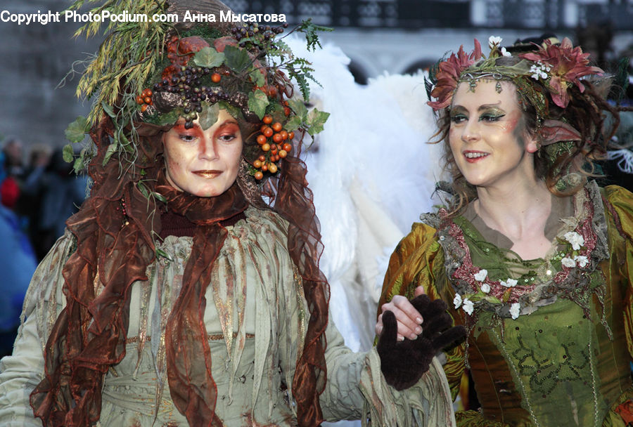 People, Person, Human, Plant, Potted Plant, Carnival, Festival