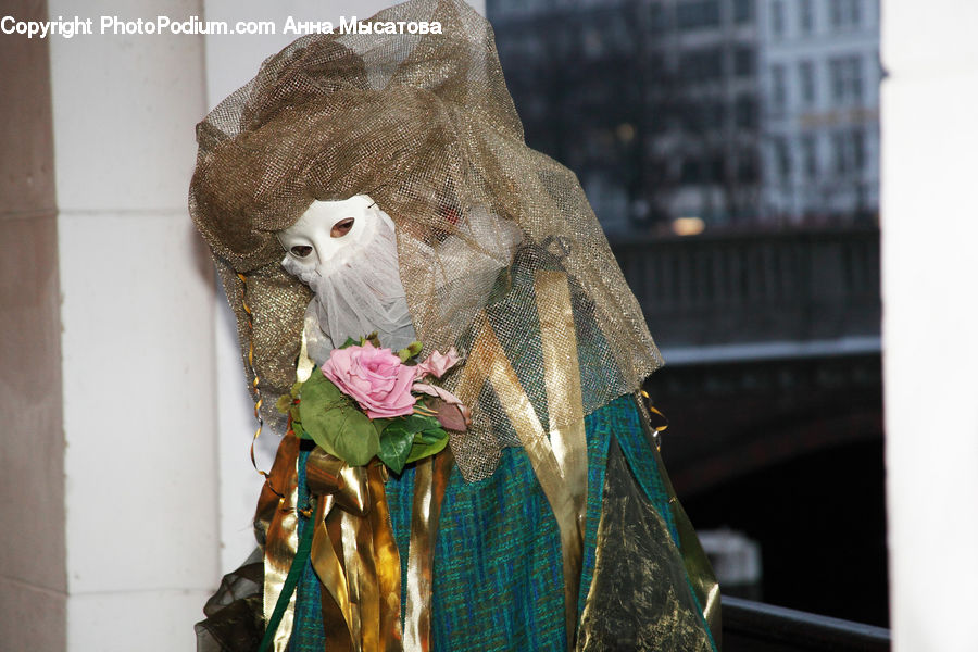 Scarecrow, Costume, Banister, Handrail
