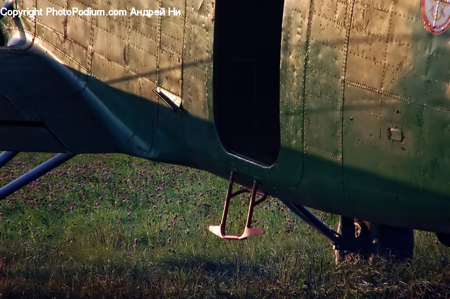 Plant, Potted Plant, Aircraft, Airplane, Bomber, Warplane, Chair