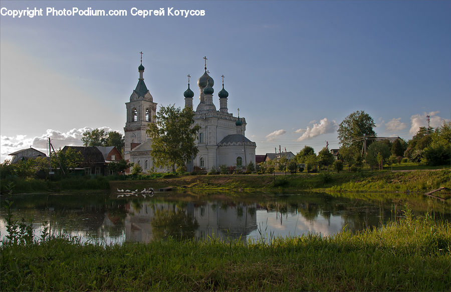 Castle, Ditch, Fort, Moat, Architecture, Housing, Monastery