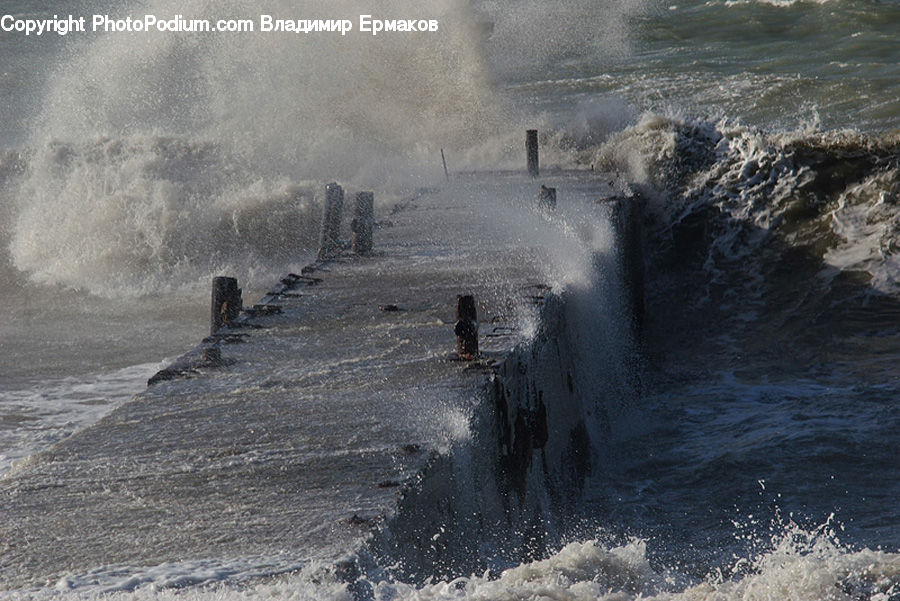 Outdoors, Sea, Sea Waves, Water, Coast