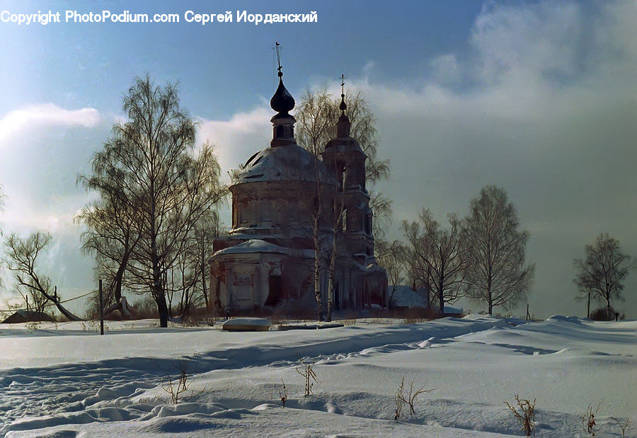 Architecture, Bell Tower, Clock Tower, Tower, Dune, Outdoors, Church