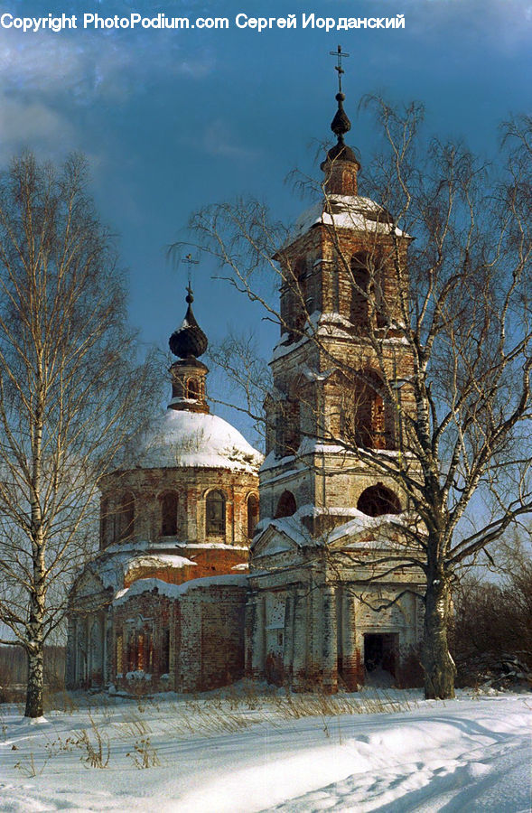 Architecture, Bell Tower, Clock Tower, Tower, Mansion, Housing, Monastery