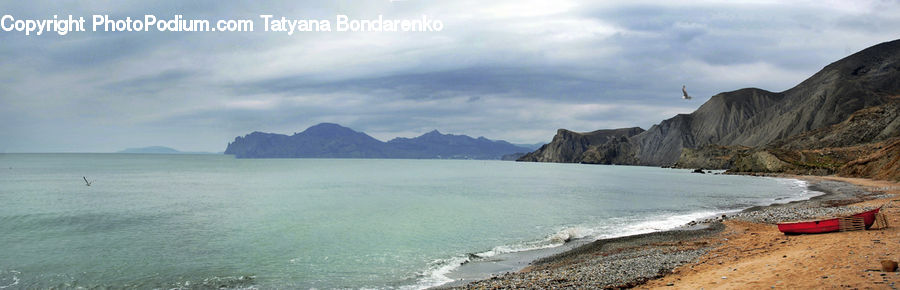 Coast, Cove, Outdoors, Sea, Water, Beach, Promontory