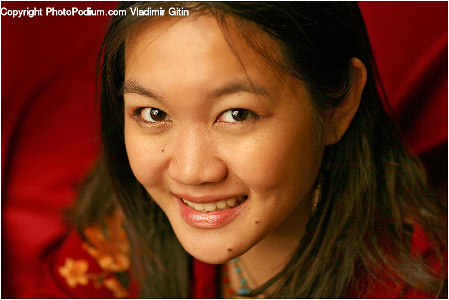 Human, People, Person, Dimples, Face, Smile, Female