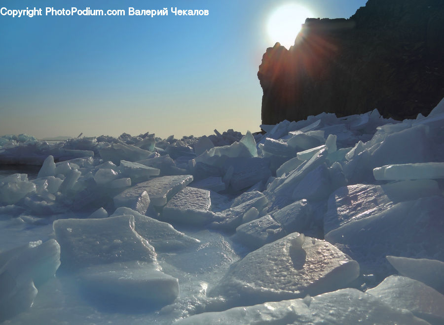 Arctic, Glacier, Ice, Mountain, Outdoors, Snow, Winter