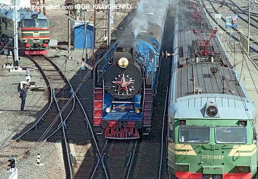 Train, Vehicle, Locomotive, Rail, Transportation, Streetcar, Tram