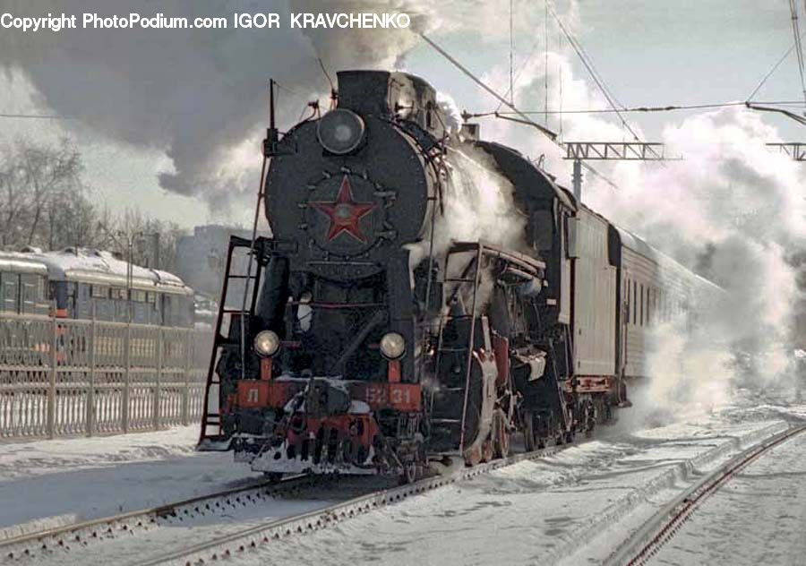 Train, Vehicle, Rail, Train Track, Streetcar, Tram, Trolley