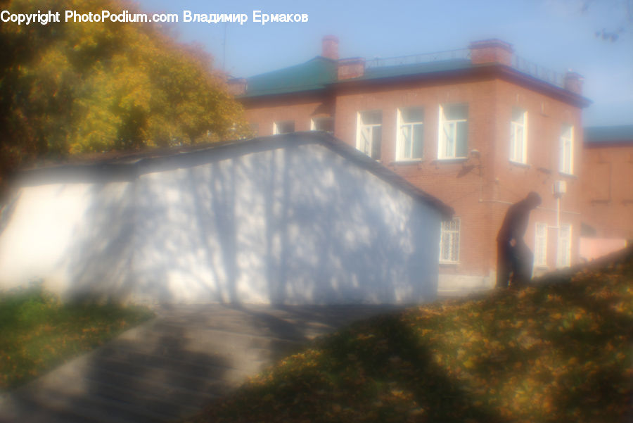 Flare, Light, Sunlight, Building, Cottage, Housing, Landscape