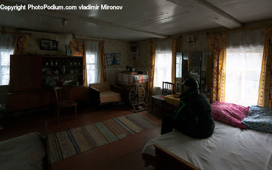 Couch, Furniture, Bicycle, Bike, Vehicle, Bed, Bedroom