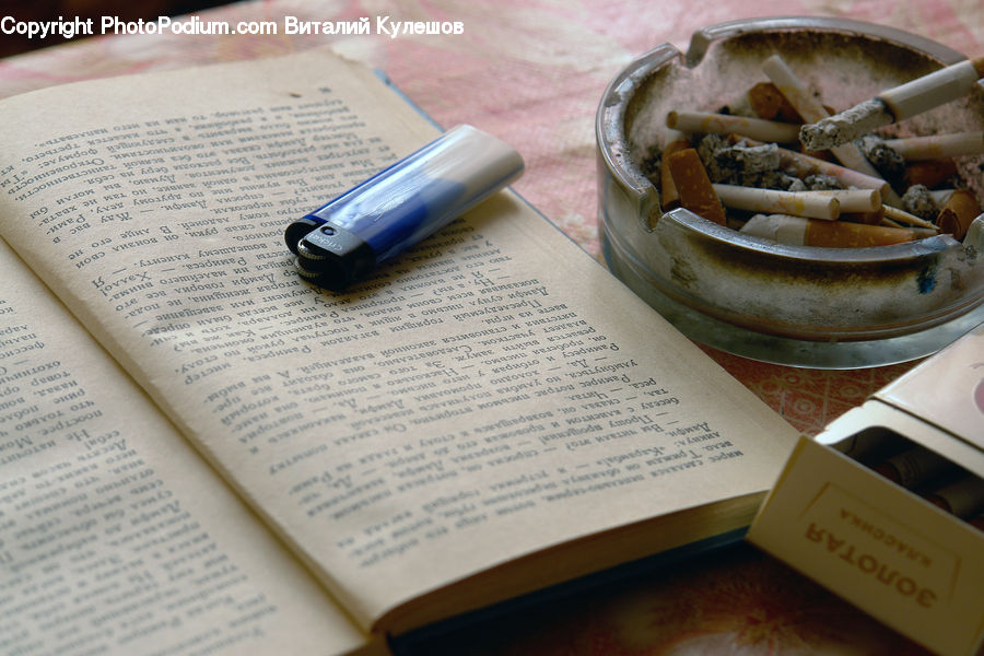 Ashtray, Diary, Text, Computer Hardware, Connector, Food
