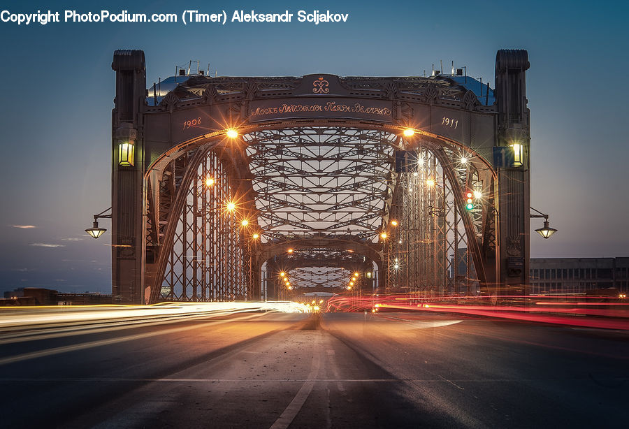 Freeway, Road, City, Downtown, Metropolis, Urban, Building