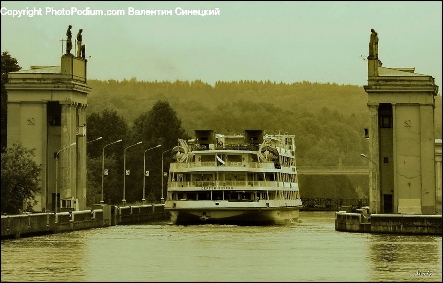 Cruise Ship, Ferry, Freighter, Ship, Tanker, Vessel, Steamer