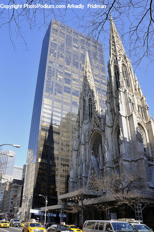 Building, Architecture, Cathedral, Church, Worship, Cab, Car