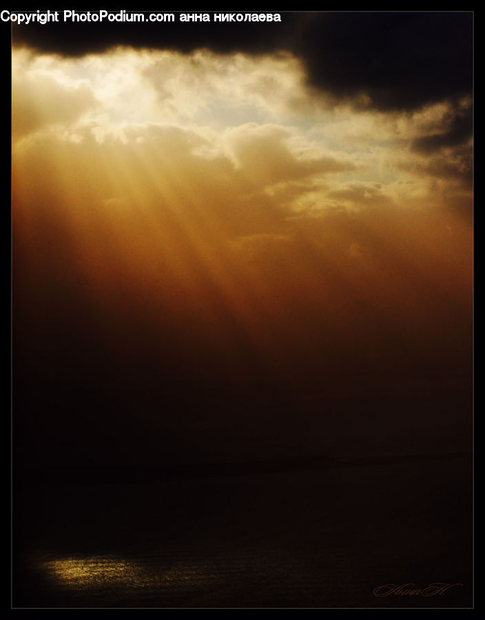 Flare, Light, Sunlight, Azure Sky, Cloud, Outdoors, Sky