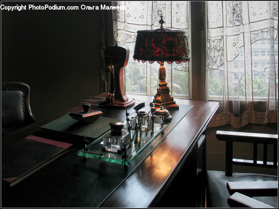 Lamp, Lampshade, Chair, Furniture, Dining Table, Table, Cup