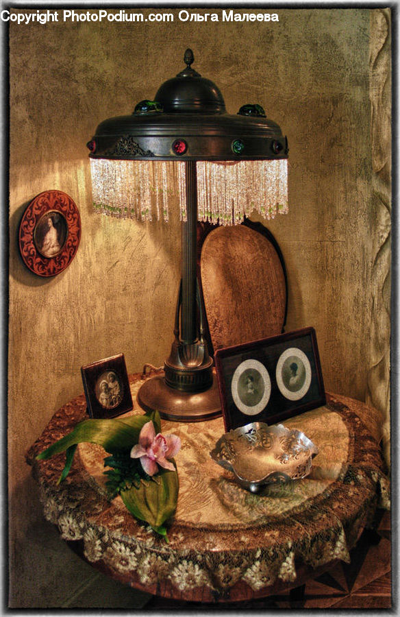 Lamp, Dining Table, Furniture, Table, Coffee Table, Architecture, Dome