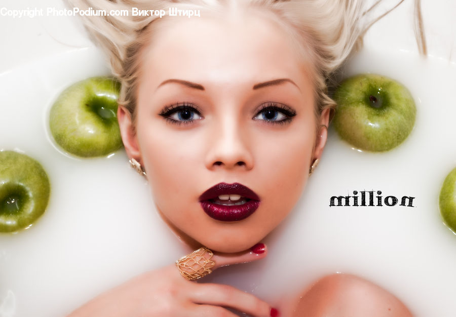 People, Person, Apple, Fruit, Human, Female, Girl