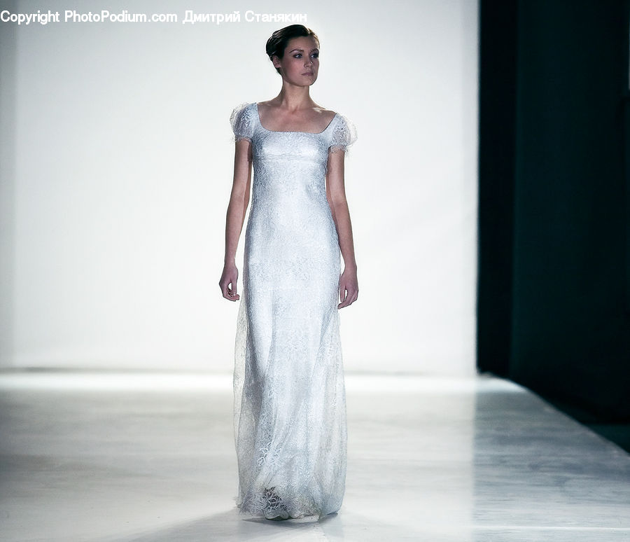 Human, People, Person, Runway, Evening Dress, Gown, Robe