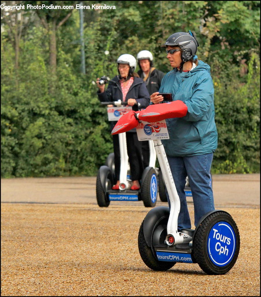 Segway, People, Person, Human