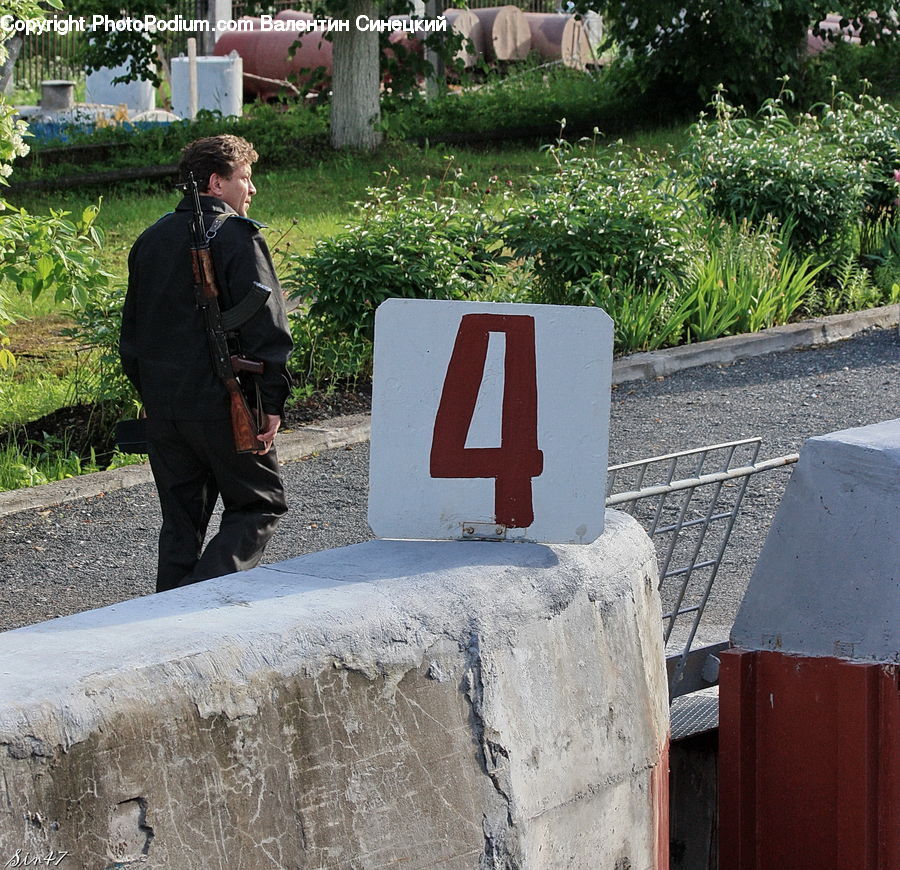 Human, People, Person, Alphabet, Text, Gutter, Backyard