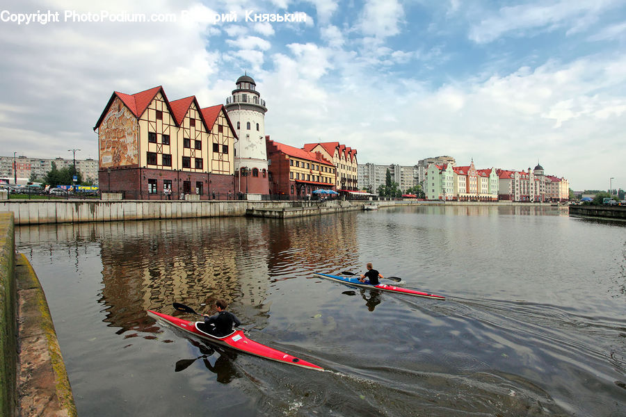 Boat, Canoe, Kayak, Gondola, Rowboat, Harbor, Port