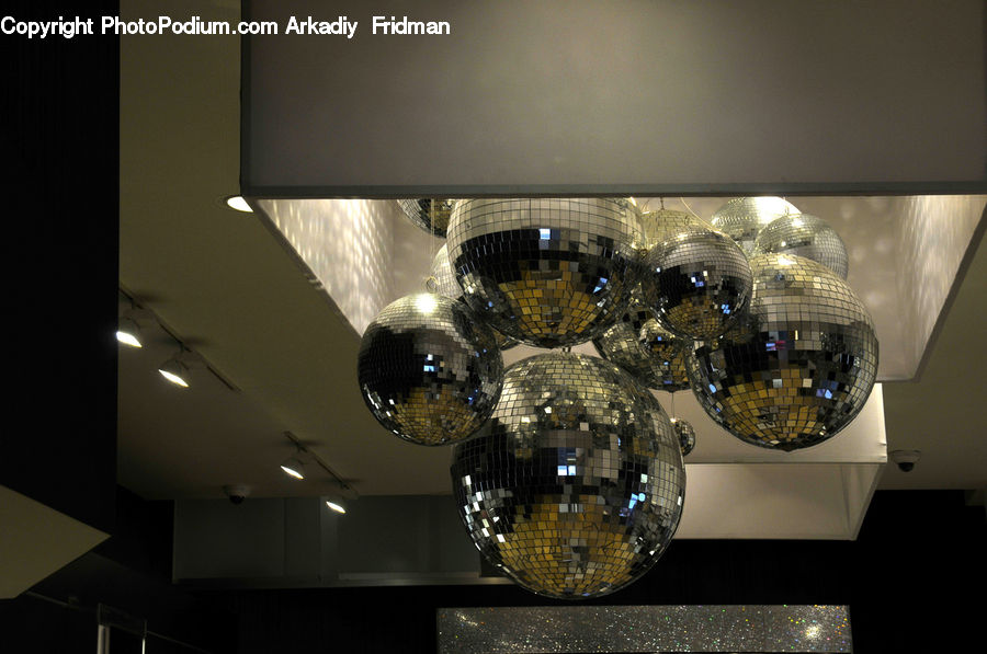 Chandelier, Lamp, Glass, Goblet, Crystal, Lighting, Art