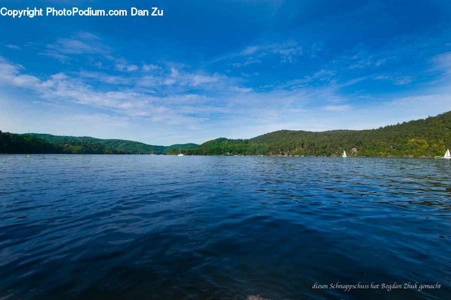 Lake, Outdoors, Water, Beach, Coast, Sea, Azure Sky