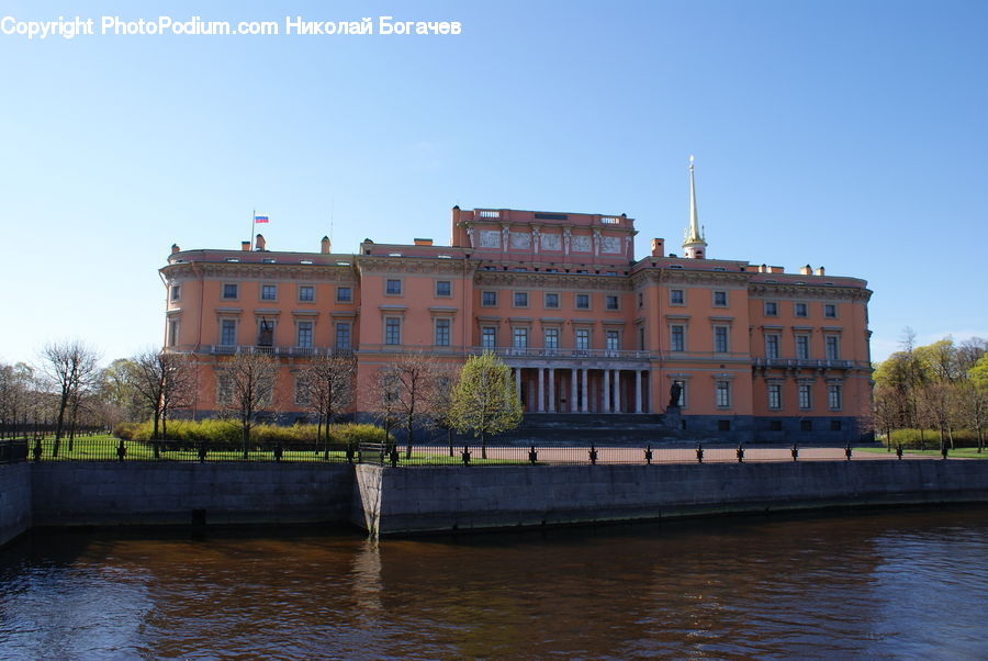 Architecture, Castle, Mansion, Palace, Fort, Apartment Building, Building