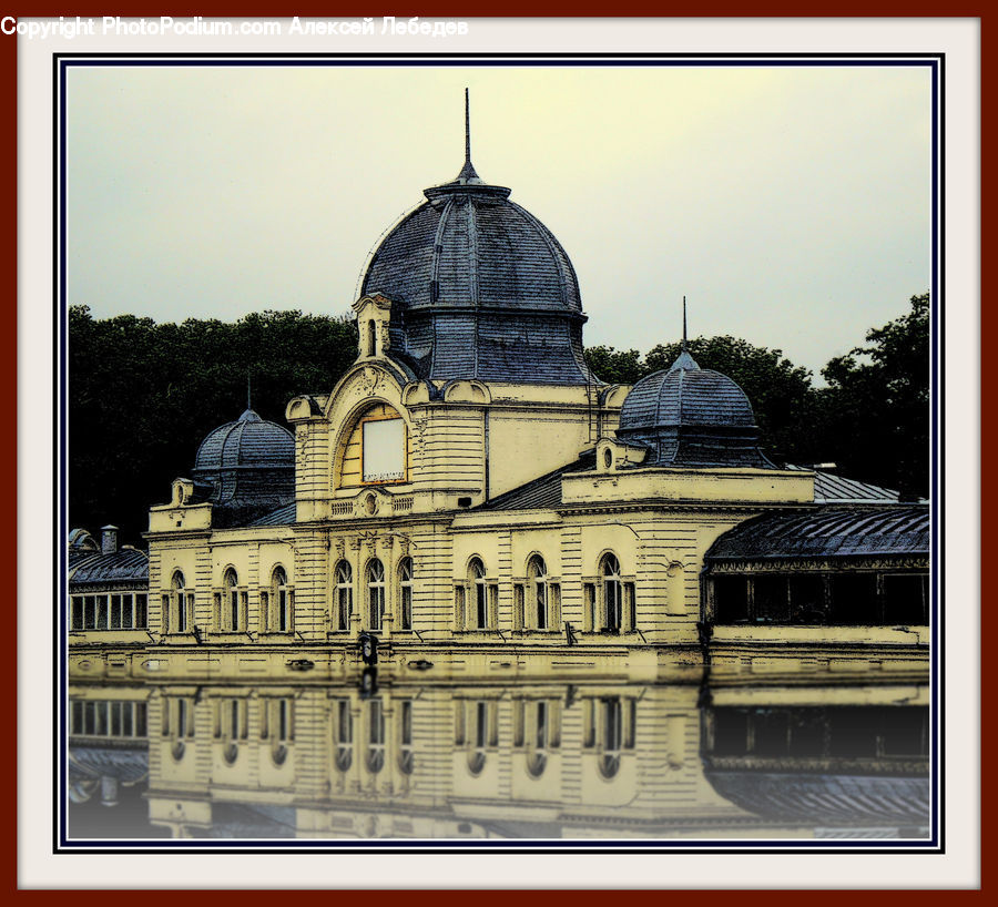 Architecture, Observatory, Planetarium, Dome, Shrine, Temple, Worship