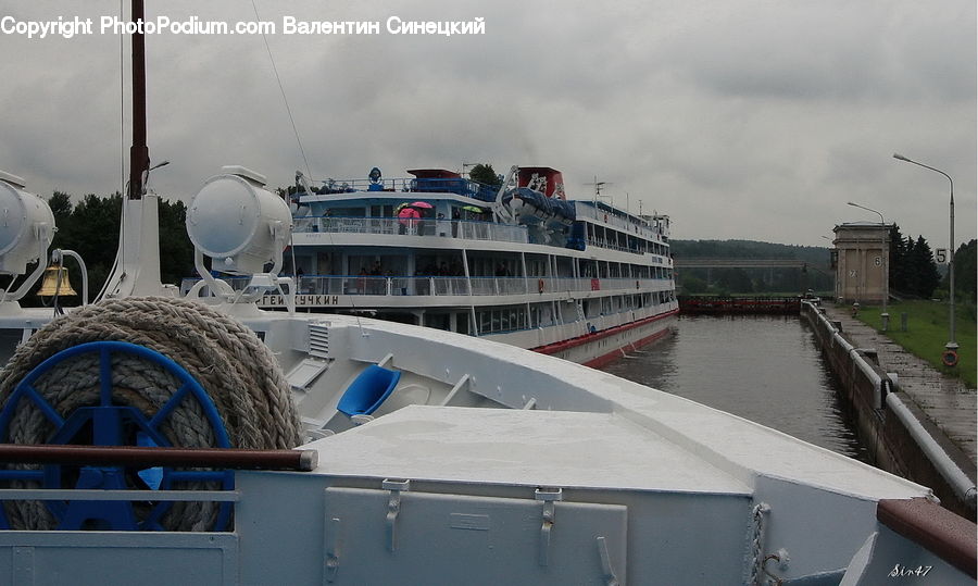 Outhouse, Shack, Cruise Ship, Ferry, Freighter, Ship, Tanker