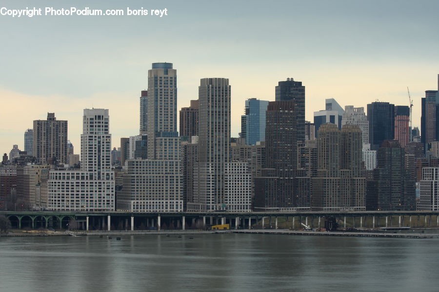 City, Downtown, Metropolis, Urban, Building, Office Building, High Rise