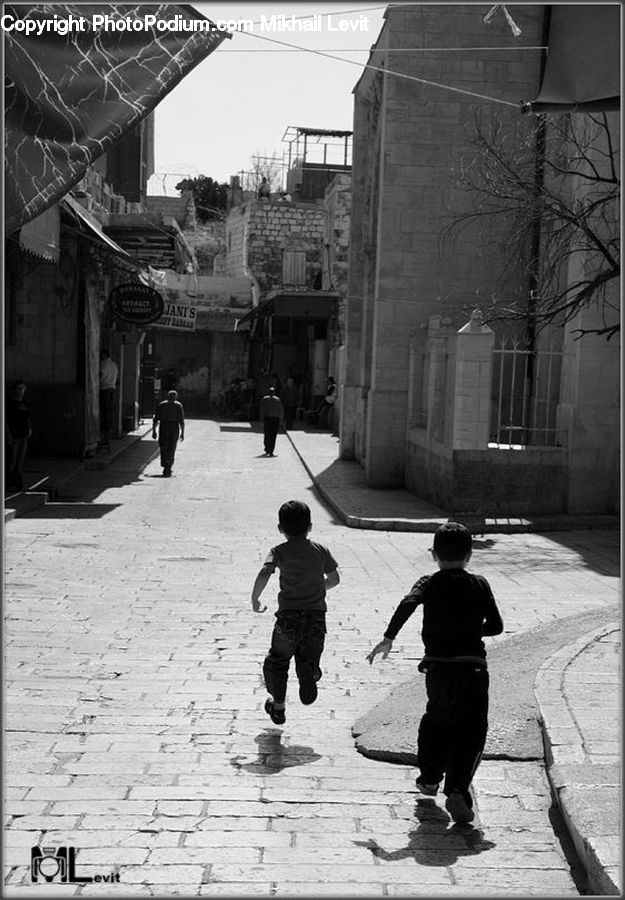 Human, People, Person, Alley, Alleyway, Road, Street