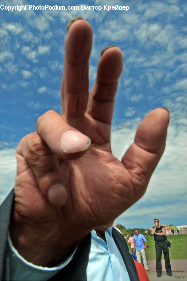 Human, People, Person, Finger, Inflatable, Hand