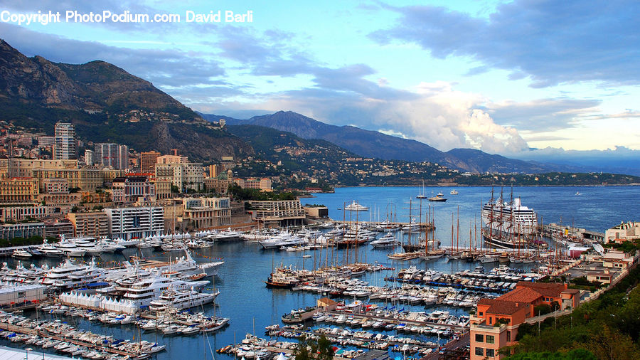 Boat, Yacht, Harbor, Port, Waterfront, Building, Downtown
